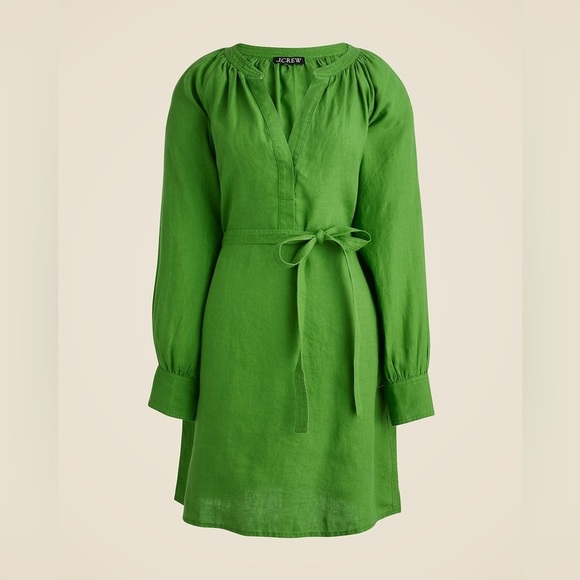 J crew Cabana mini dress in linen - Picture 1 of 3